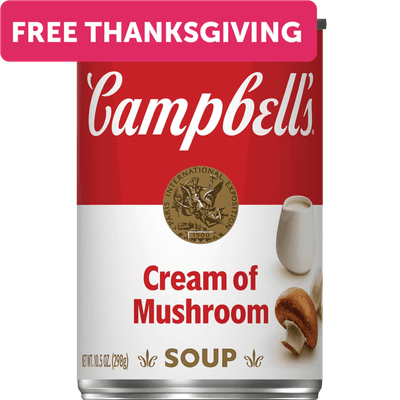 Free campbell's cream of mushroom soup