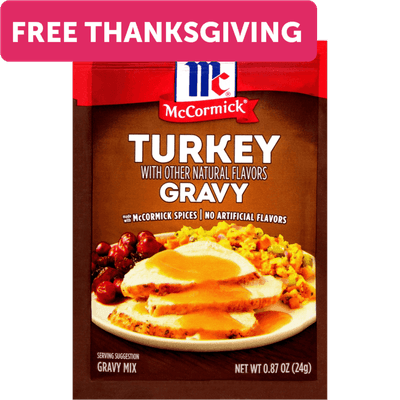 FREE McCormick Gravy Packet